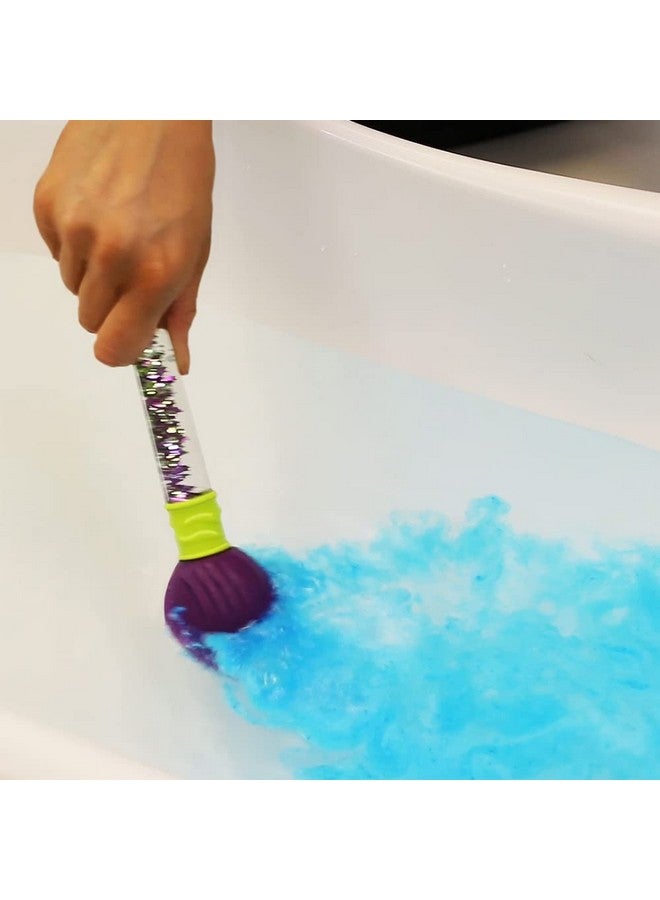 Zimpli Kids Baff Bombz Magic Brush, 4 x Bath Bombs, Magically Paint Your Bath Water, Creative Bath Toy for Children, Birthday Gifts for Boys & Girls, Pocket Money Toy, Moisturising Bath Fizzers - Image 5
