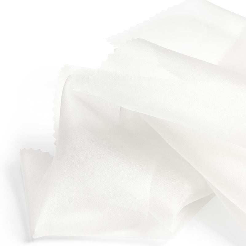 Dritz Dritz Sheer, 22" x 30", Silk Organza Press Cloth, 22 x 30-Inch, White - Image 3