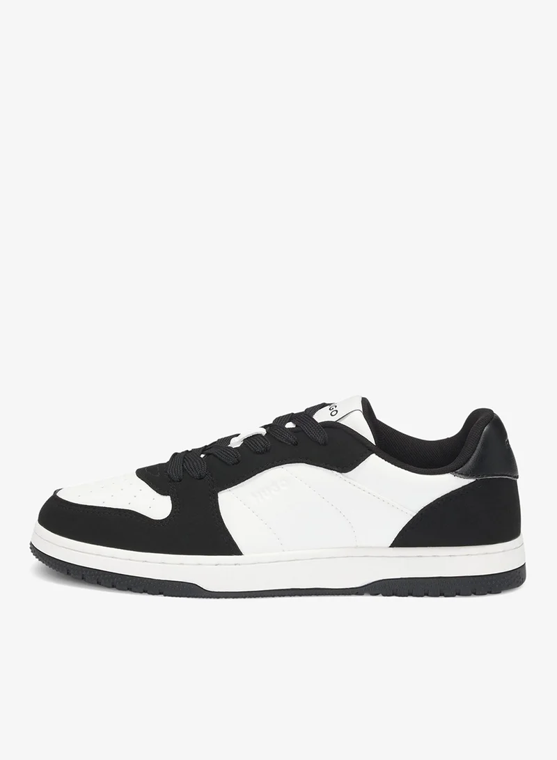 HUGO  Mixed-material trainers with logo details for Women | Best Price UAE