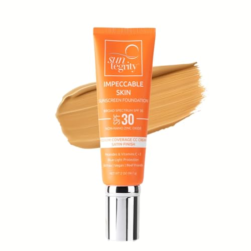 Suntegrity Impeccable Skin - Tinted Sunscreen, Broad Spectrum SPF 30 (Sand) - 2 oz - Image 1