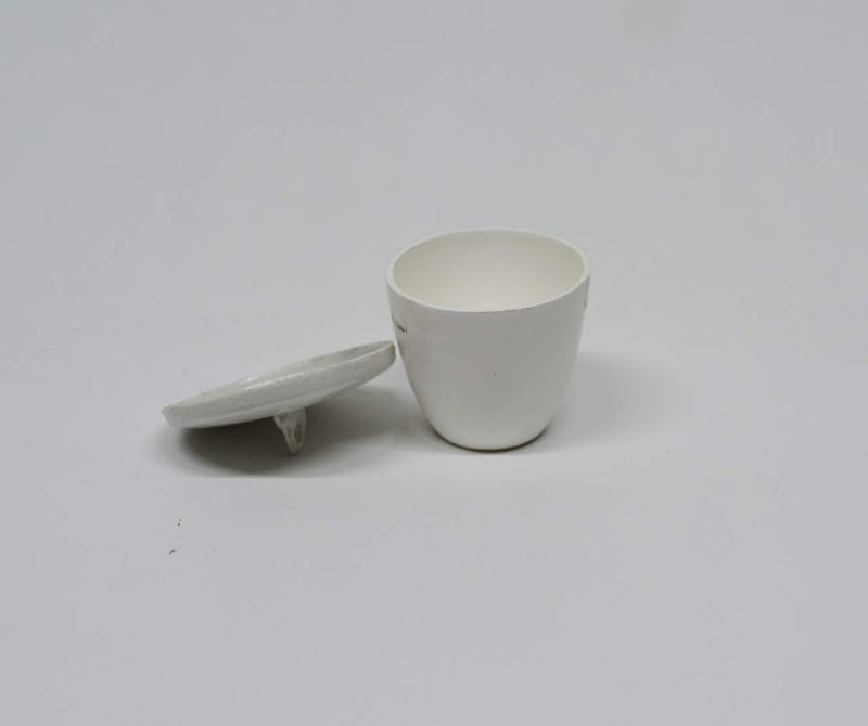 OTOOLWORLD Porcelain Crucible with Lid Cover Lab Crucible (20ml, 30ml, 40ml, 70ml, 100ml, 200ml, 300ml) (40ml) - Image 3