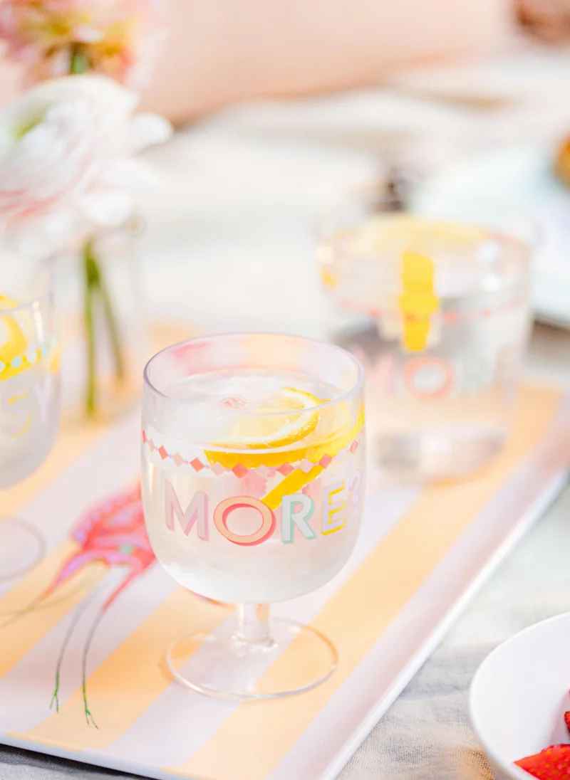YVONNE ELLEN Set Of 4 Picnic Wine Glasses
