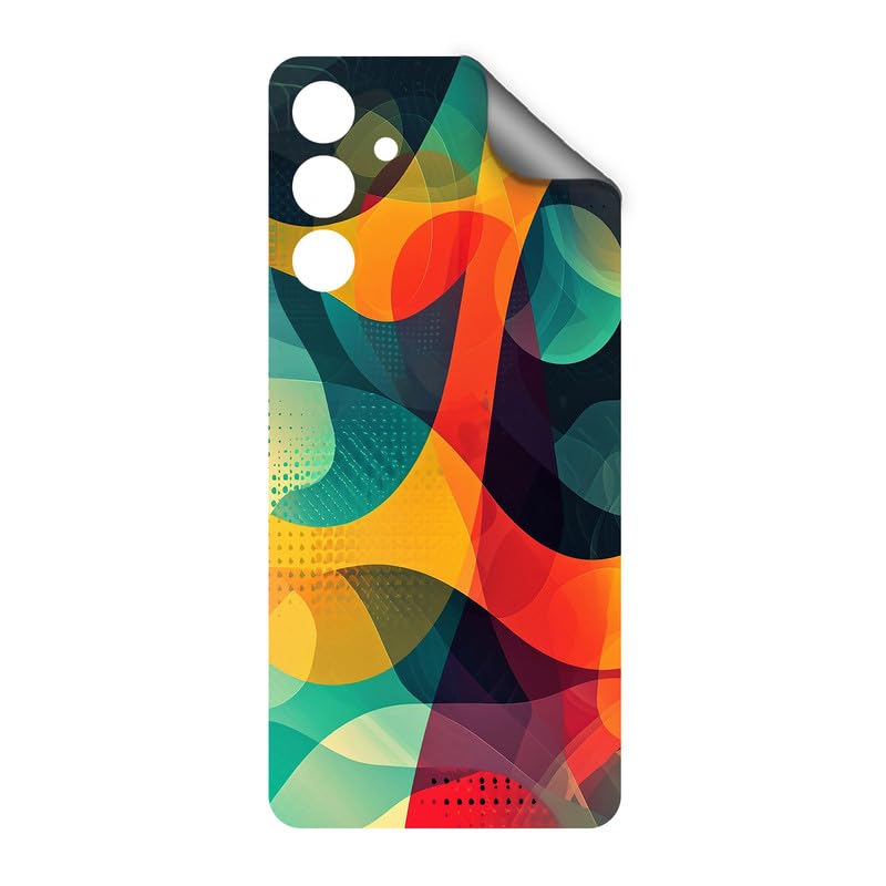 FCS ملصق جلد خلفي مصمم مطبوع من الفينيل لهاتف سامسونج جالاكسي S24 ألترا | يحمي من الغبار، ملائم بدقة، فينيل، تركيب خالي من الفقاعات - (جديد-3) - Image 4