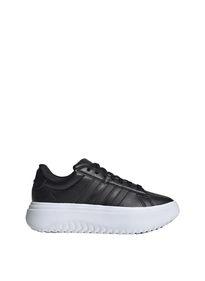 اديداس adidas Grand Court Platform Black Sportwear Shoes 3