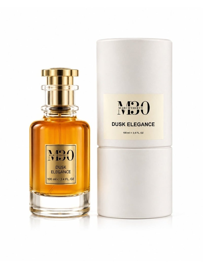 March Thirty M30 Dusk Elegance EDP Unisex Perfume 100ml – Oud, Rose, Amber, Warm Spicy Notes - Image 2