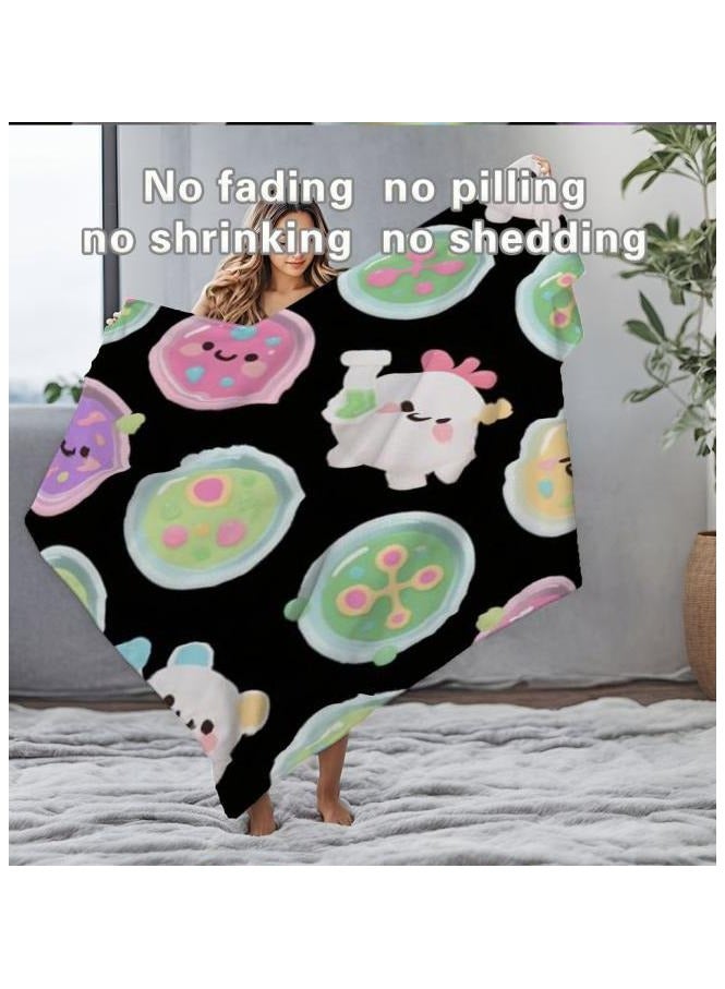 general Flannel thin blanket (warm and comfortable, suitable for sleep, gaming, dust removal and sandproof) 150cm*200cm - 660 - Image 1