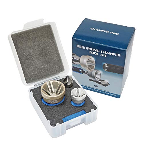 ORX PLUS TOOLS ORXPLUS Tools Deburring Chamfer & Countersink Bit Kit 3 Pack, Deburring Drill Bit, Remove Burr Tools for Fit 1/2"- 1-3/8"(3mm-35mm) - Image 1