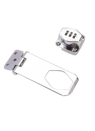 3 Digit Combination Lock Password Safety Cabinet Hasp Lock, Durable Household Security Cabinet Password Lock, Easy To Install Lockable Hasp Cabinet Lock, (1pc, 4in Silver) - pzsku/ZFB85F704499D2E39B322Z/45/_/1729156599/00047b91-a770-45a8-b931-da50dab54ef6
