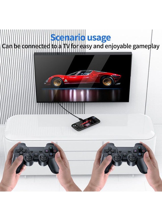 M27 Handheld Video Game Console with 30+ Emulators, RGB Joystick, 3D Games, and PS1 Support – Portable Retro Gaming System  - Image 2