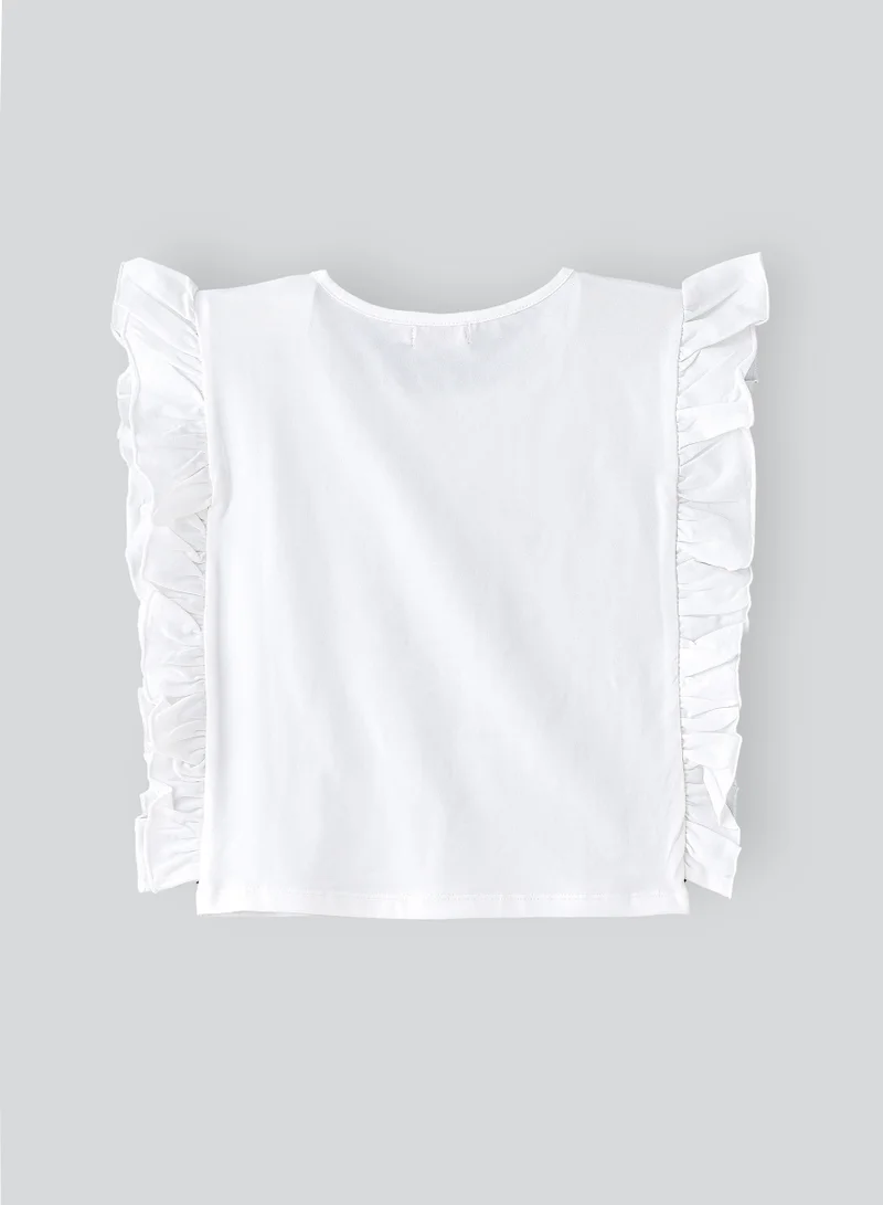 Jelliene Sunshine Squad: Girls' Comfy Cotton Tees Playful & Summer Fun