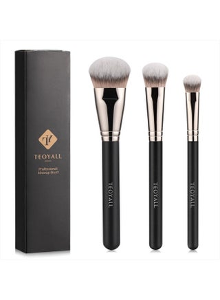 Flat Angled Brushes, Flawless Foundation Brush Under Eye Concealer Brush Bronzer Brush with Liquid Cream Powder - pzsku/ZFB862A79B181122B7356Z/45/_/1731415545/0c8be56a-17cf-4b75-bdf1-dd5acd32f86c