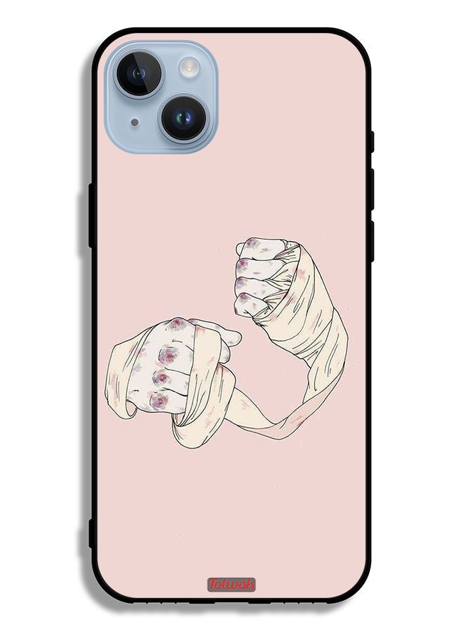 Tolwak Apple iPhone 14 Plus Protective Case Fighter Art - Image 2