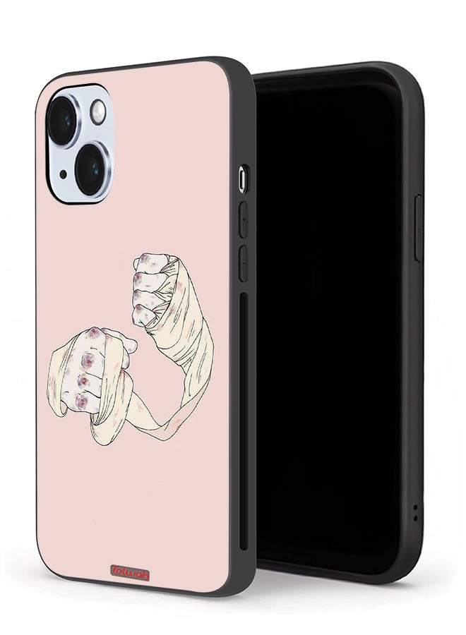 Tolwak Apple iPhone 14 Plus Protective Case Fighter Art - Image 1