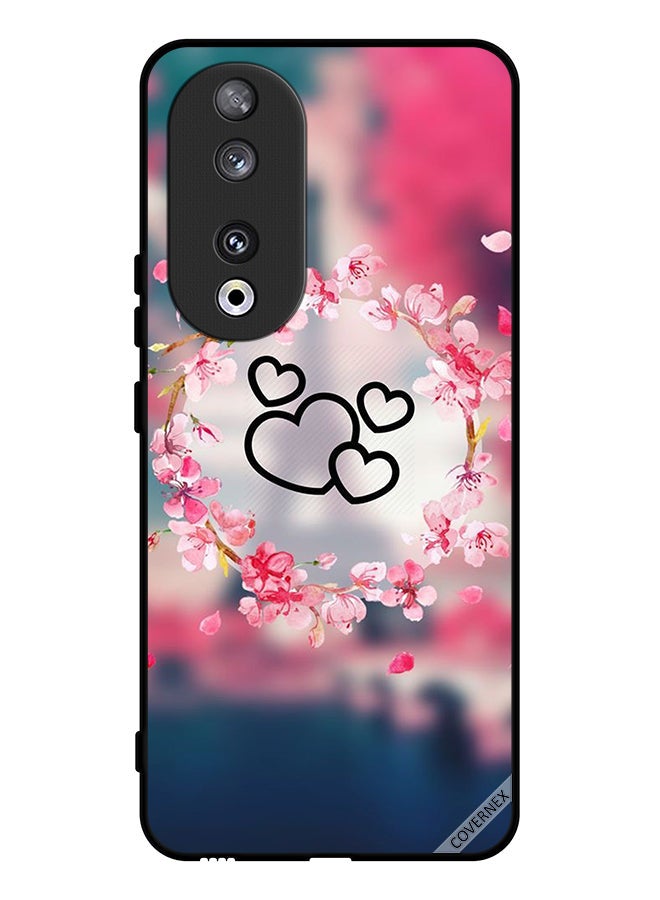 Covernex Protective Case Cover For Honor 90 Hearts Art Clip - Image 1