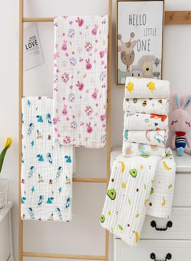 TERI BERI Muslin Bath Towel for Babies 100% Cotton Towels for Newborn Baby Extra Soft and Absorbent Bathing Towel, Infants Toddlers Boys and Girls (Pack of 1) White (50 x 100 cm) - Image 2