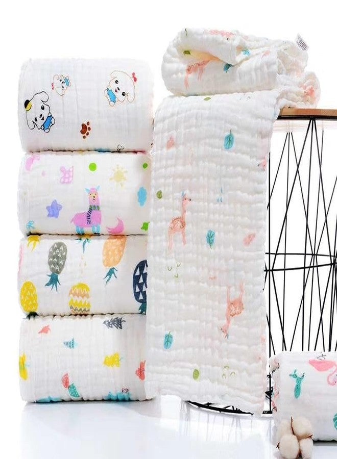 TERI BERI Muslin Bath Towel for Babies 100% Cotton Towels for Newborn Baby Extra Soft and Absorbent Bathing Towel, Infants Toddlers Boys and Girls (Pack of 1) White (50 x 100 cm) - Image 1