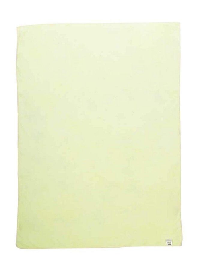 mee mee منشفة أطفال قطنية فاخرة من الخيزران للمواليد الجدد قابلة للغسل وإعادة الاستخدام سريعة الامتصاص فائقة النعومة؛ منشفة للأطفال؛ الرضع؛ toddlers؛ الأطفال حديثي الولادة عبوة من 1 باللون الأصفر - Image 4