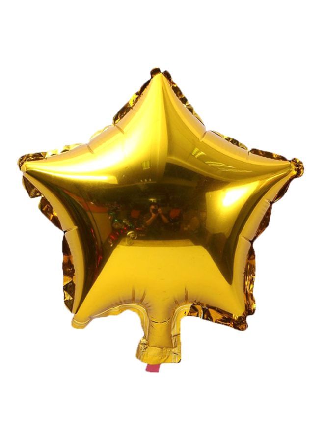 NIBEMINENT 10-Piece Five-pointed Star Foil Balloon 10inch - Image 2
