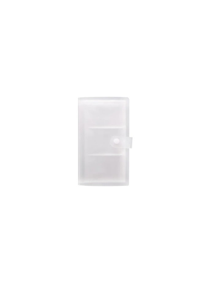Kelesa Transparent Business Card Holder 120 Slots Clear  - Image 1