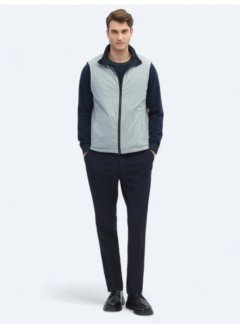 Kip Navy Blue Woven Sports Vest