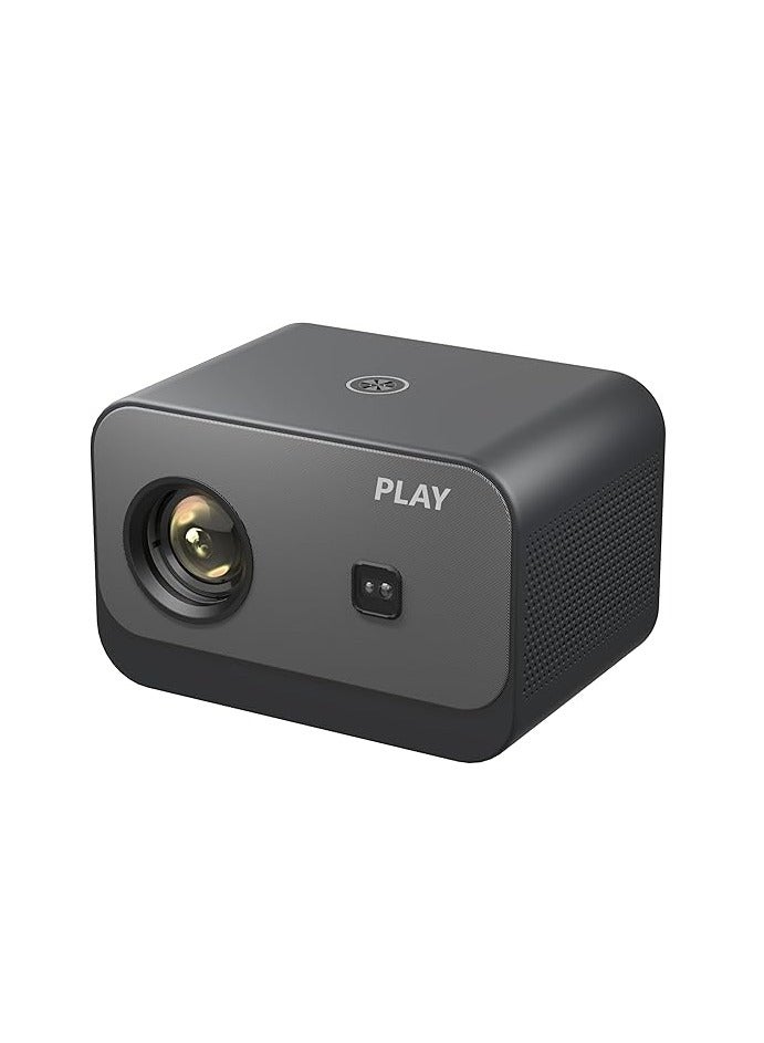 بلاي جهاز عرض PLAY Plus الجديد للمنزل، جهاز عرض يعمل بنظام Android 9 مع 1+8G 2.4G Wi-Fi لاسلكي وبلوتوث 5.0، 4500 لومن، منفذ HDMI/USB/AV/صوت - Image 4