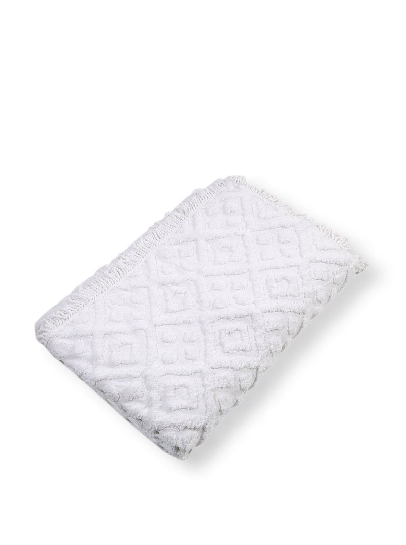 Stylemaster Stylemaster Diamond Bedspread King White 