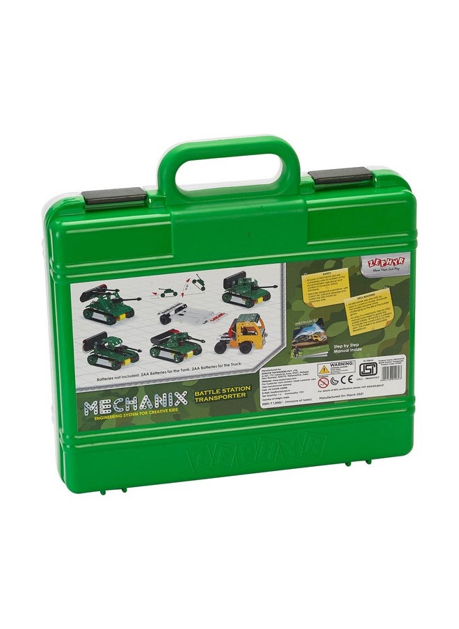 Mechanix Mechanix Battle Station Transporter Smart Bag STEM Toy, Building and Construction Based Activity Game for Kids Age 8+ Years  - Image 2