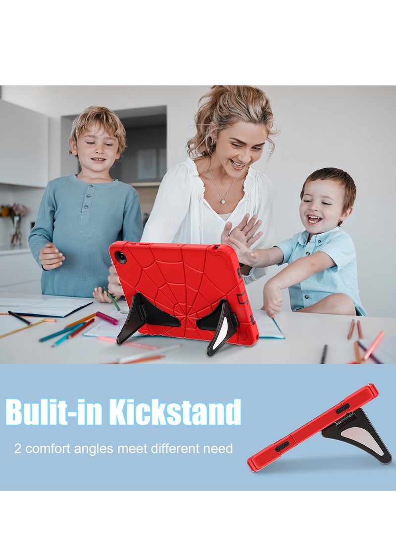 غطاء حامي لسامسونج جالاكسي تاب A11 2025/A9 2023 (SM-X110/X115/X117) 8.7 بوصة، مزود بحزام كتف وقاعدة قابلة للطي مضاد للصدمات للأطفال - Image 2