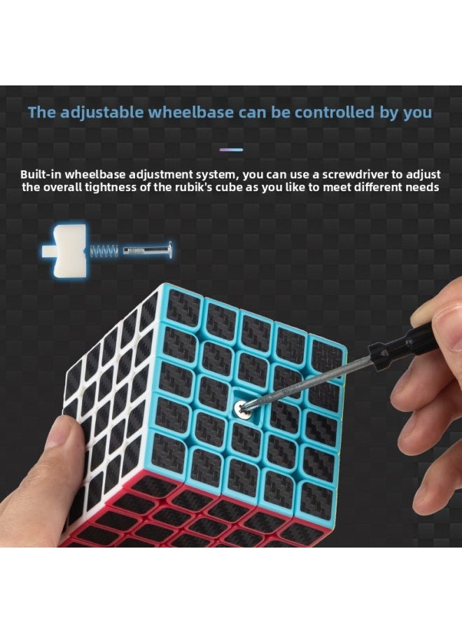 Generic - Customized Classy Rubik's Cube 2, 3, 4 And 5-Level Pyramid, Special-Shaped And Ever-Changing Geometric Rubik's Cube, Smooth Competition Racing Rubik's Cube-Color:Professional Rubik's Cube Customization - Image 1