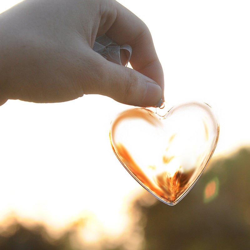 5pcs Transparent Heart-shaped Hanging Ornament Pendant Storage Box for Valentine's Day (100x98x56mm) - Image 4