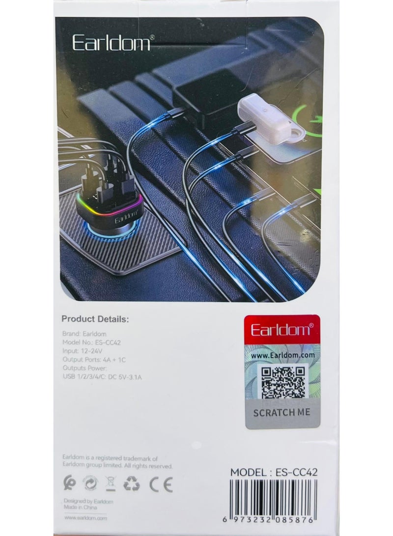 Earldom 7IN1 CAR CHARGER - Image 2