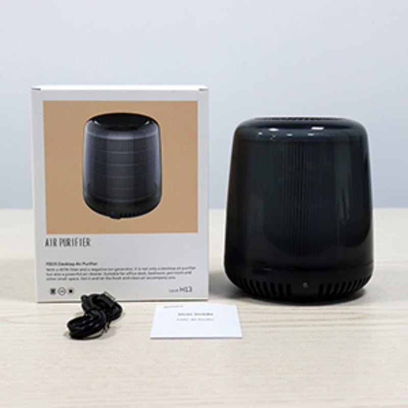 Sulfar SULF005 Home Desktop Hepa Air Purifier for Home Room Indoor USB Portable Portable Air Cleaner with True HEPA Filter Odor Allergies Eliminator for Smoke Dust Home Office and Pets - Image 5