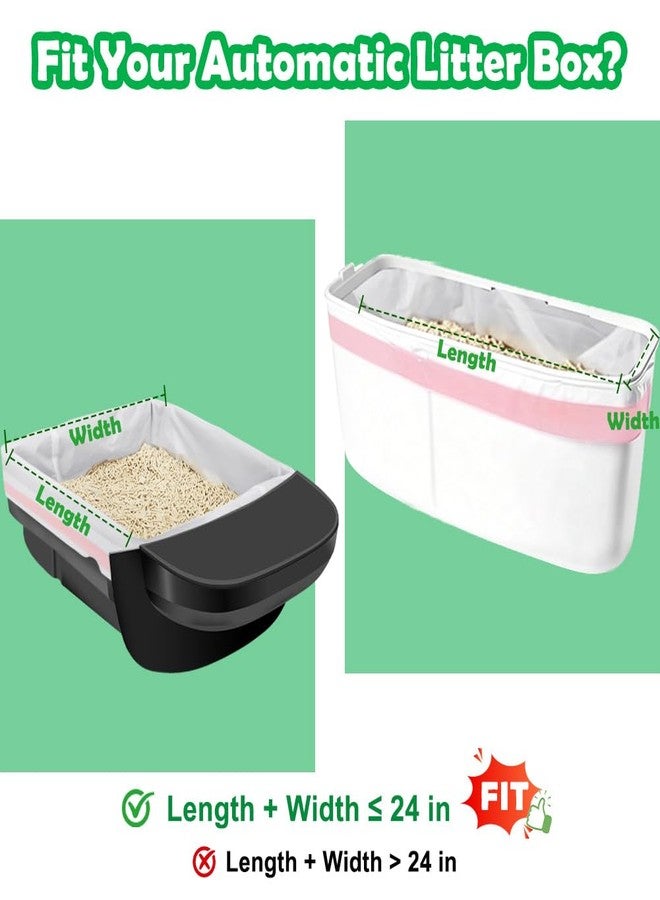 SZEE 20 Pack Automatic Waste Bags Compatible with Litter Box Robot 3/4 and Other Automatic Cat Litter Box, Waste Drawer Liners Bags Heavy Duty, Thick Self-cleaning Cat Litter Box Liners - Image 3
