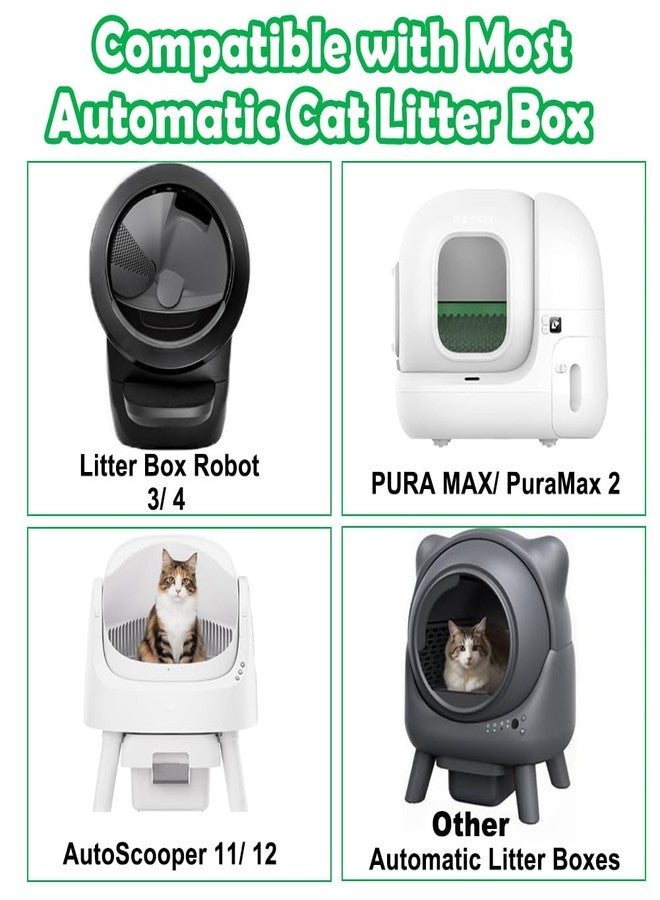 SZEE 20 Pack Automatic Waste Bags Compatible with Litter Box Robot 3/4 and Other Automatic Cat Litter Box, Waste Drawer Liners Bags Heavy Duty, Thick Self-cleaning Cat Litter Box Liners - Image 2
