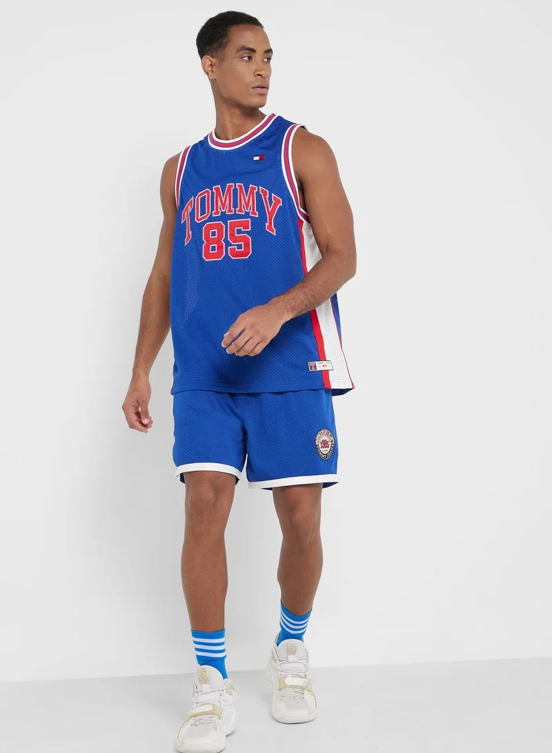 TOMMY JEANS Slogan Baseball Jersey