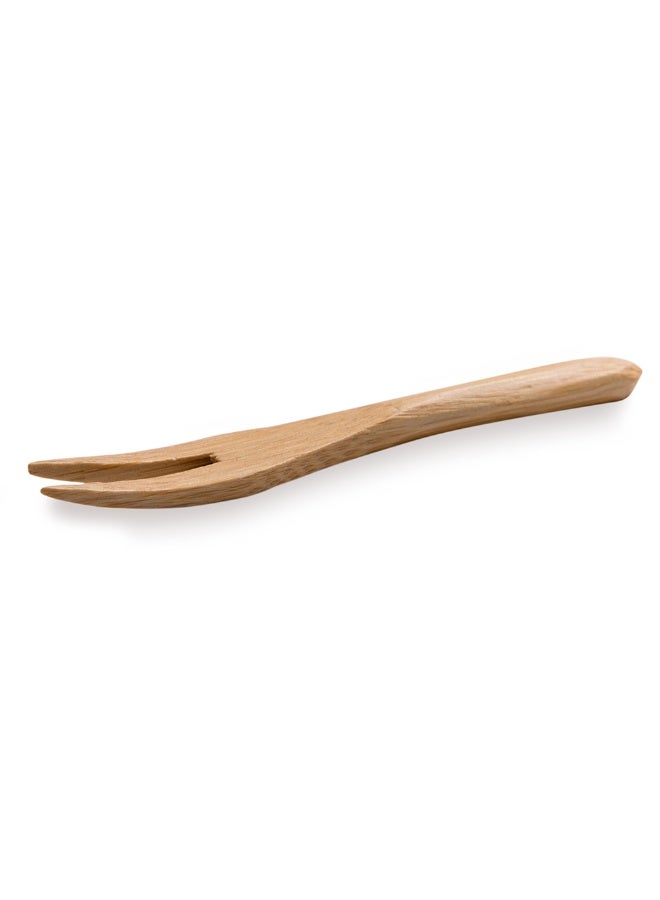 Restaurantware أعواد طعام صغيرة 3.5 بوصة، 100 شوكة من الخيزران - مع شوكتين، مستدامة، شوكات كوكتيل صغيرة، قابلة للاستخدام مرة واحدة، للفواكه، المقبلات، الكوكتيلات، والمعجنات - Image 1