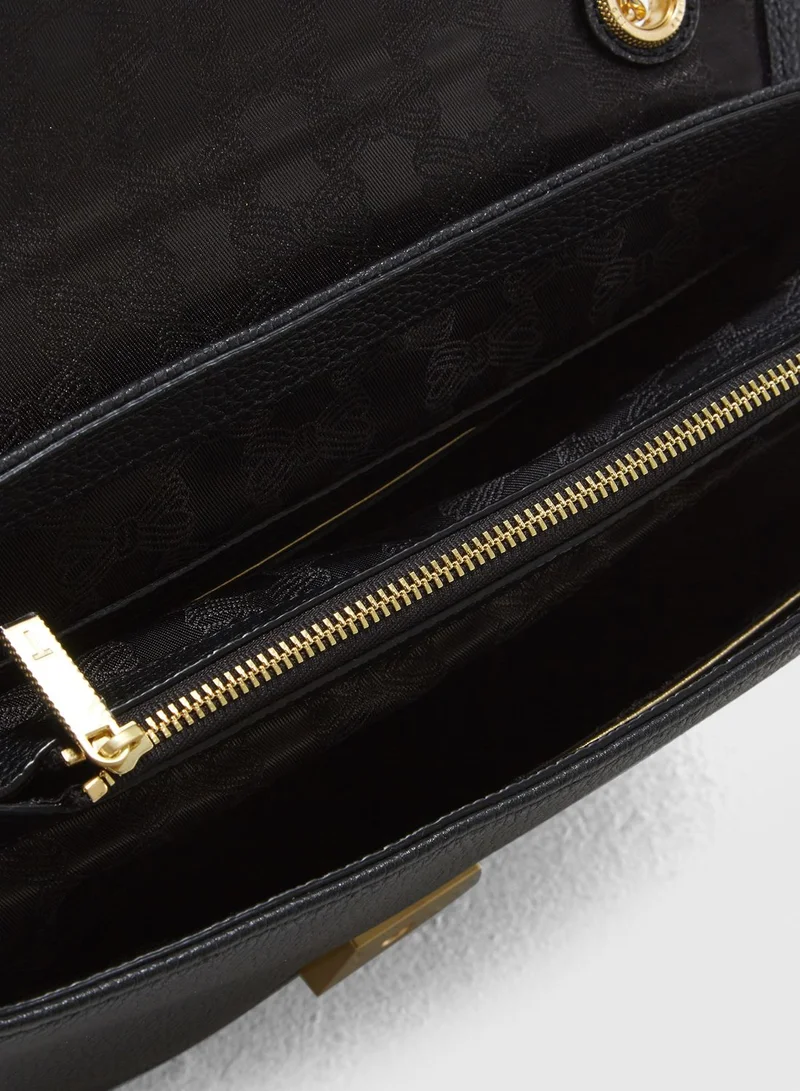 Ted Baker Hermiaa Suede Padlock Crossbody