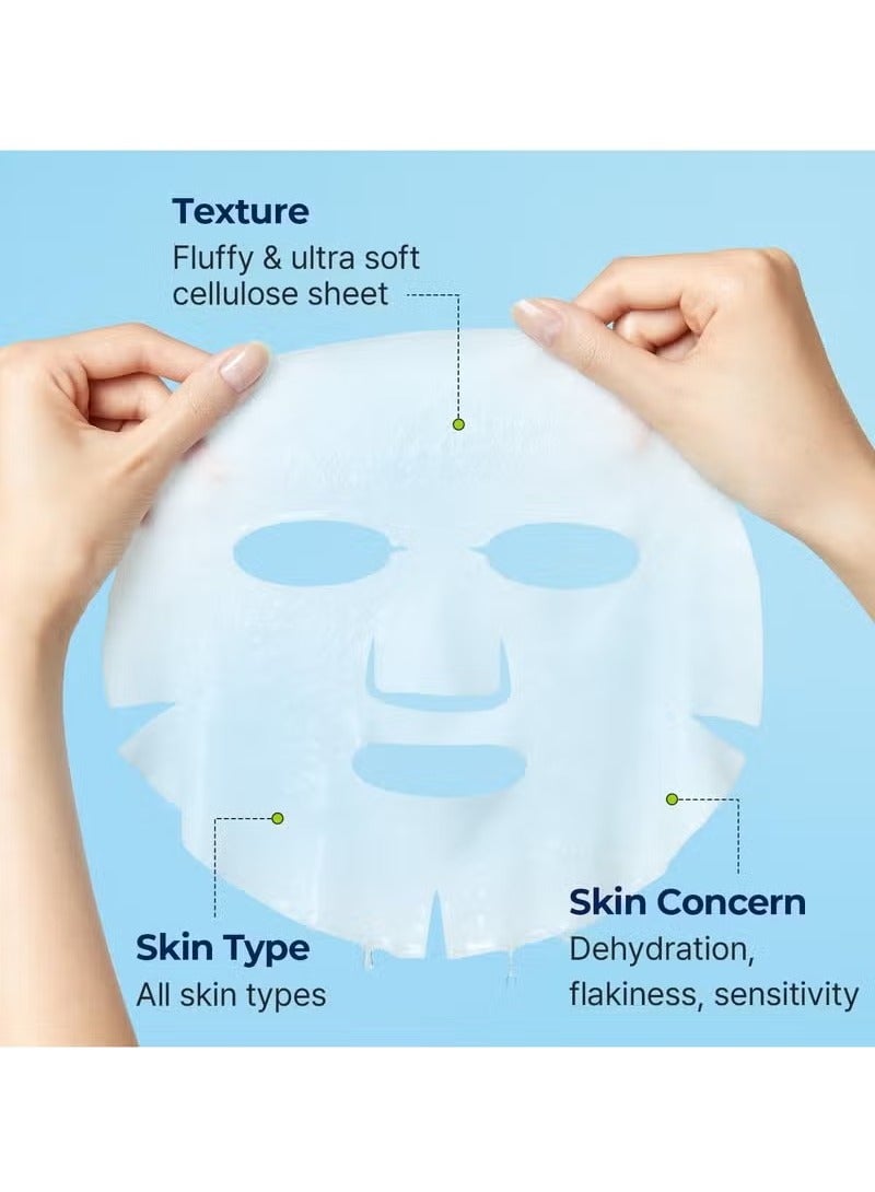 Torriden DIVE IN Hyaluronic Acid Facial Mask (10 sheets) | Extra Moisturizing Care | Hyaluronic Acid, Panthenol, Allantoin | Korean Face Mask - Image 2