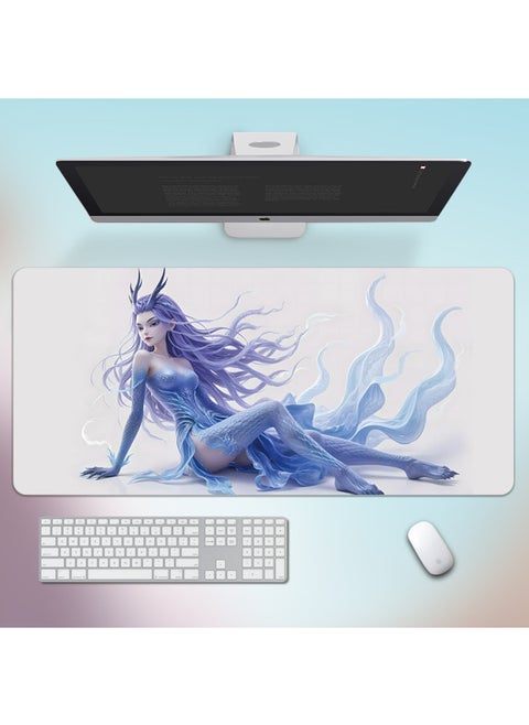 Which Ao Run Mouse Pad Super Large Lock Edge Non-slip Laptop Pad Large Ao C E-sports Keyboard Pad Table Mat-Colour:900*400*4mm-Pattern:Nezha Ao Run06