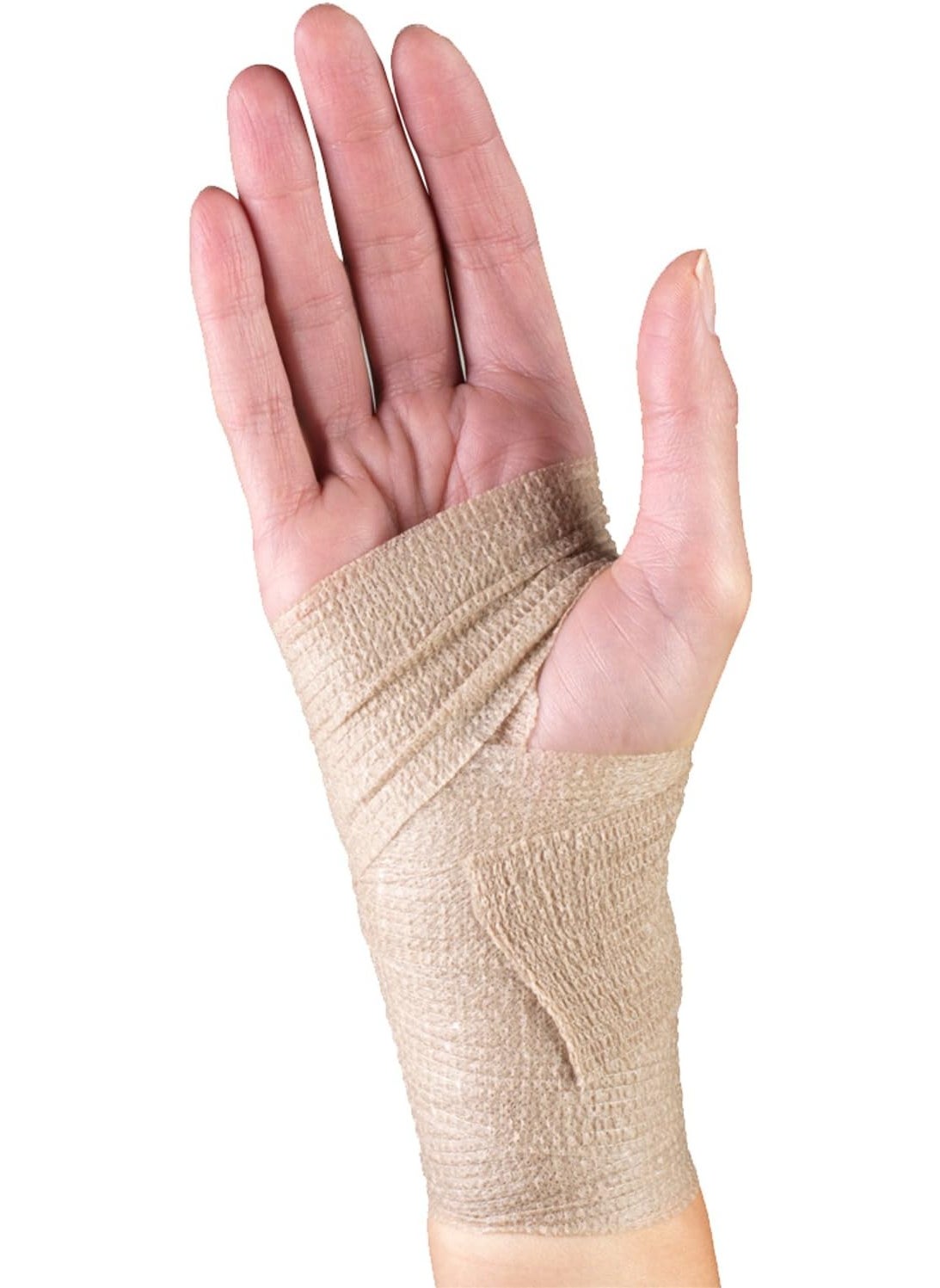 Champion CHAMPION Self-Adhering Elastic Bandage Adjustable Wrap, Beige, Universal, 2 Inch Wide 