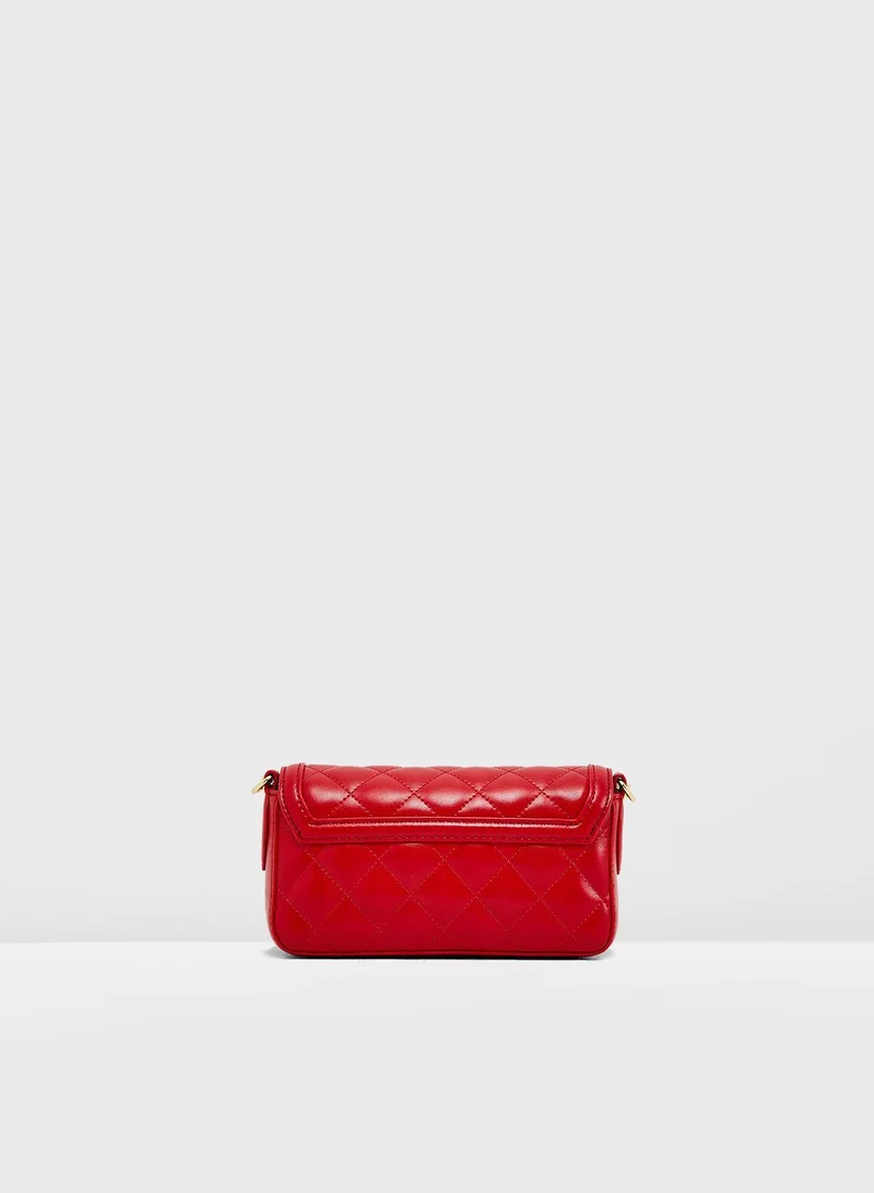 Love Moschino Quilted Shoulder Bag