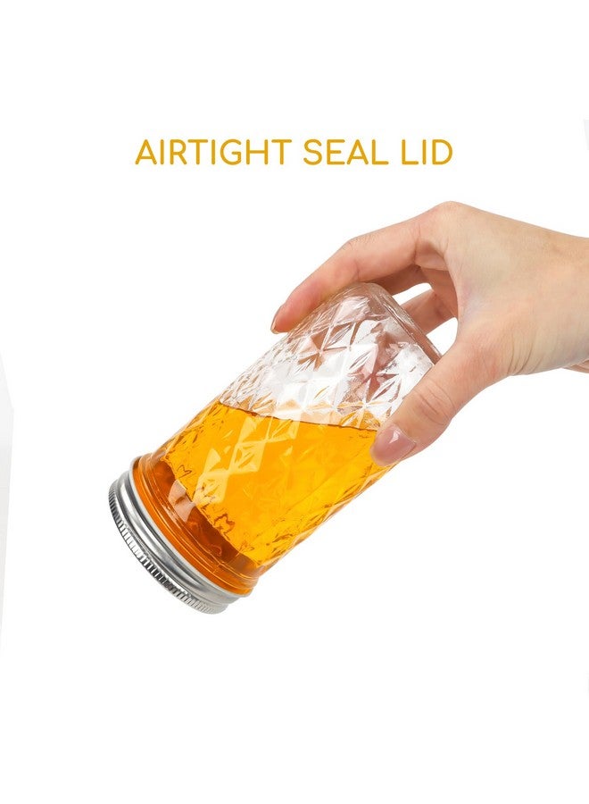 CycleMore 15 Pcs 12oz Mason Jars With One Piece Silver Metal Lids, Canning Jars Glass Regular Mouth Jar for Honey, Jam, Jelly, Wedding Favors, Kitchen Food Storage - Image 3