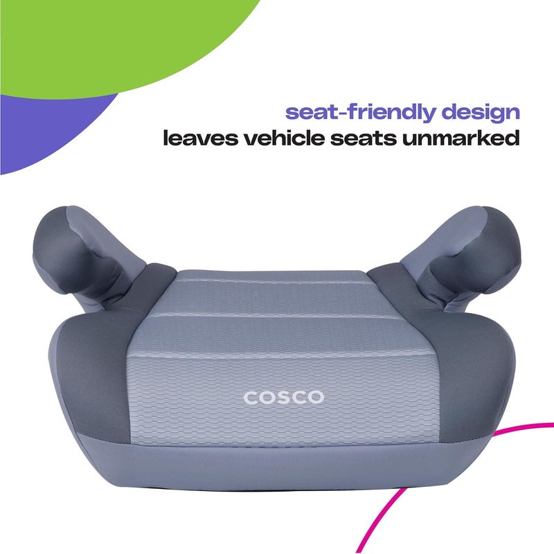 COSCO مقعد سيارة كوسكو العلوي بدون ظهر خفيف الوزن لمقاعد السيارات 40100 رطل مقعد معزز بدون ظهر للسيارة ليو - Image 4