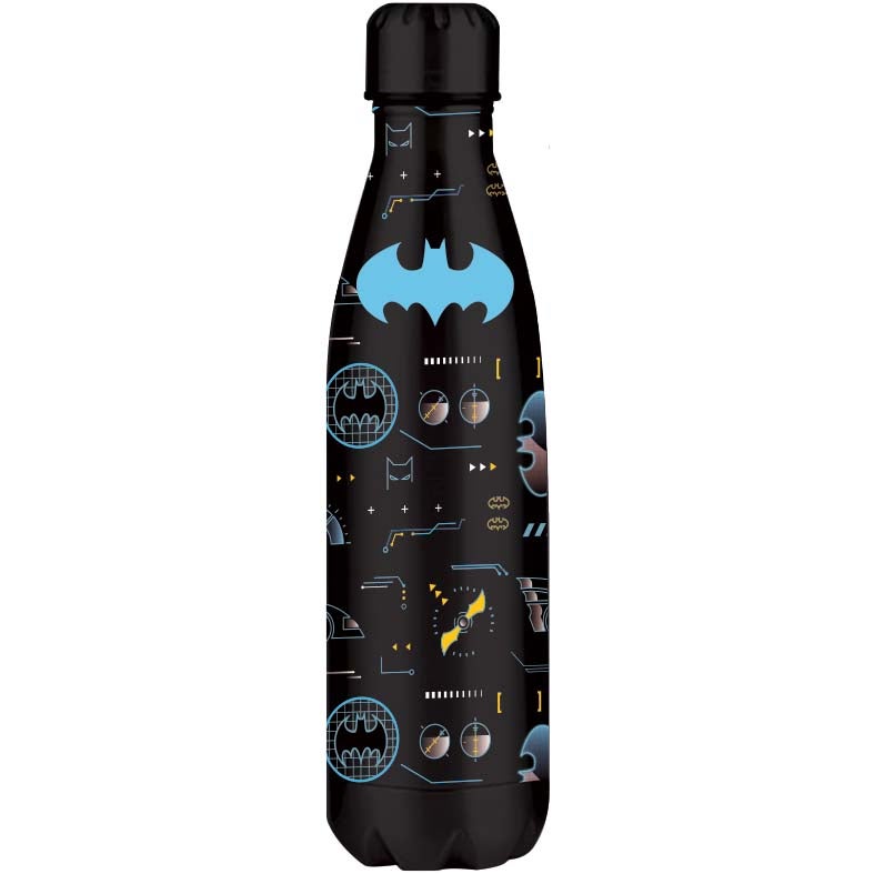 Warner Bros. DC Batman 4 Pcs Backpack Set with Lunch Bag, Water Bottle & Pencil Case - Image 4