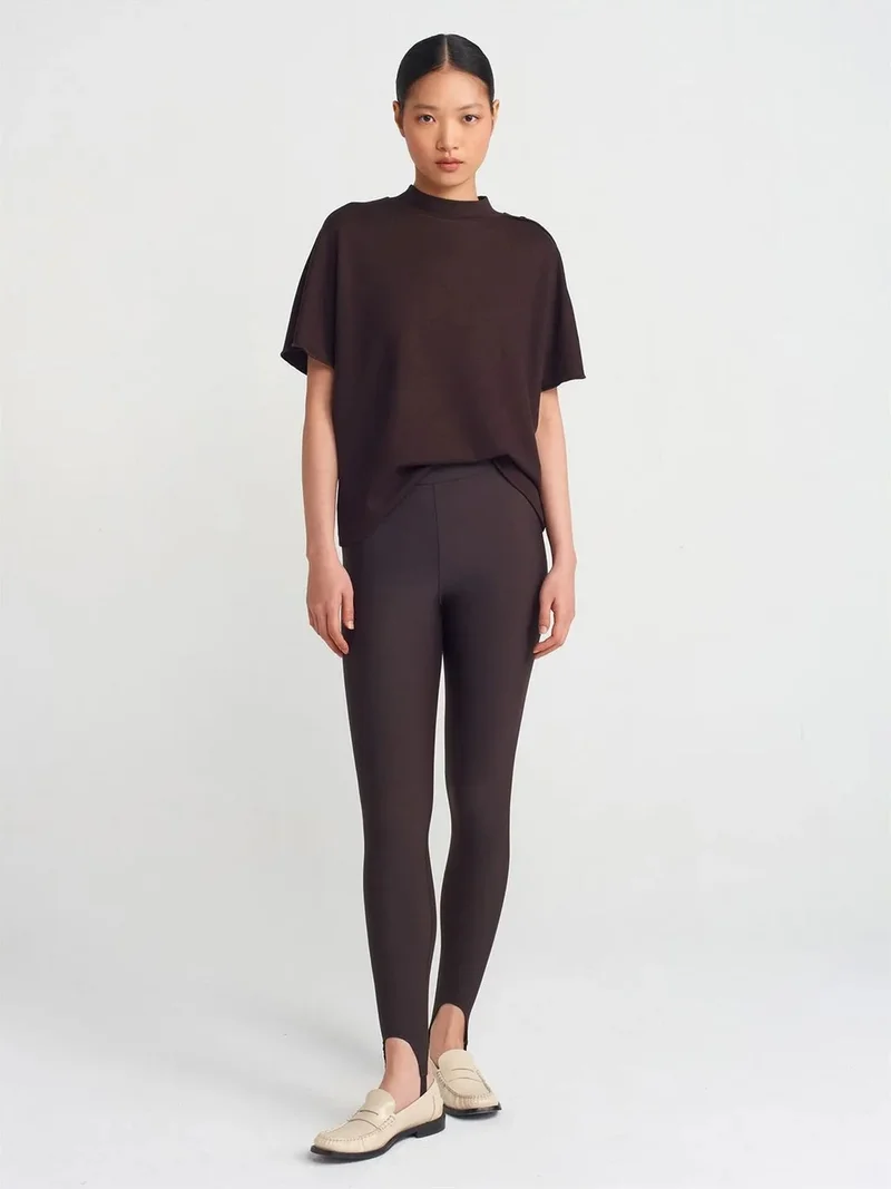 ديلفين Dilvin High-Waist Slim-Fit Leggings