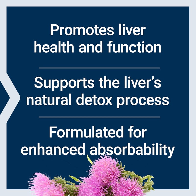 Life Extension Advanced Milk Thistle  With Silybin Phosphatidylcholine and other Phospholipid  For Liver Kidney Health  Detox  NonGMO GlutenFree 120 Softgels - Image 4