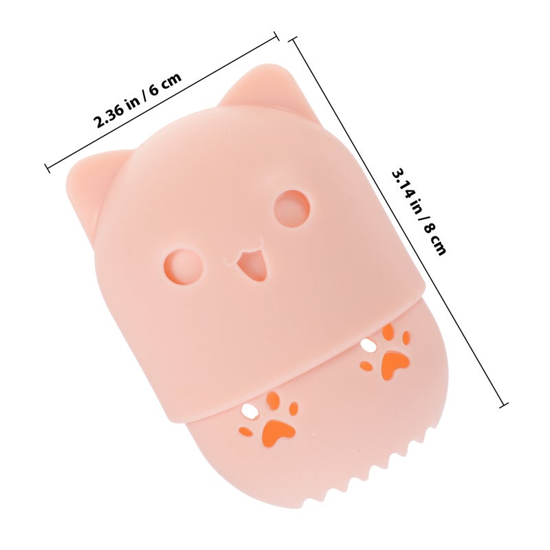 2PCS Powder Puff Box Makeup Sponge Holder Beauty Sponge Carrying Case Container - Image 2