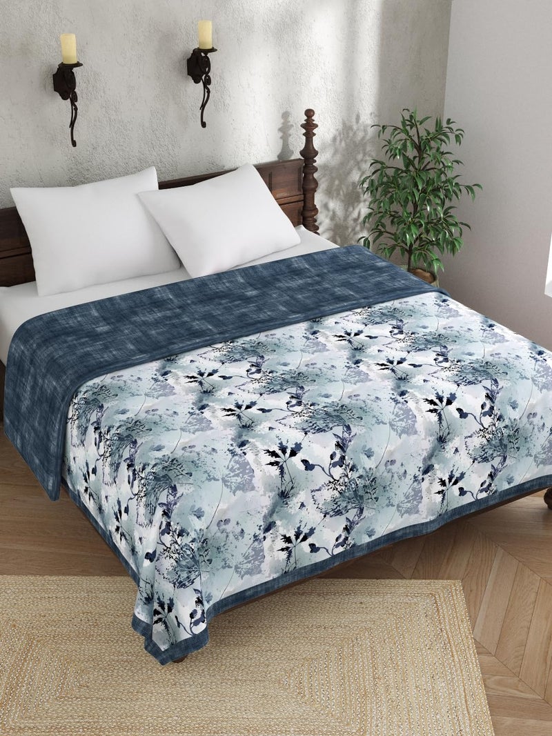 EVER HOME دوهار مزدوج من EVER HOME 100% قطن لفصل الصيف ودوهار مكيف (الحجم-224X254CM، 120GSM، طباعة رقمية) - Image 1