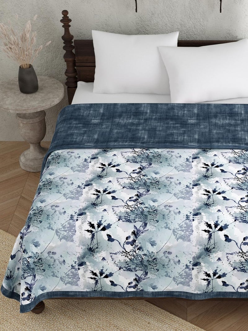 EVER HOME دوهار مزدوج من EVER HOME 100% قطن لفصل الصيف ودوهار مكيف (الحجم-224X254CM، 120GSM، طباعة رقمية) - Image 3