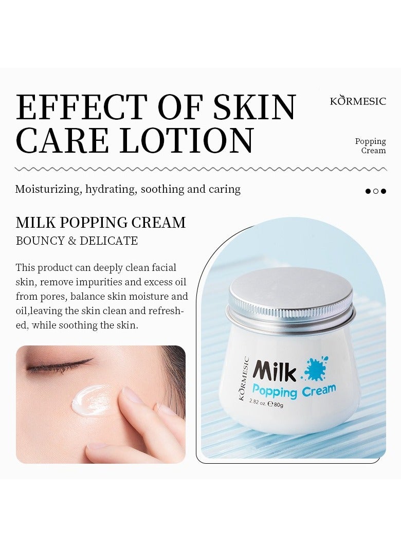 Kormesic كريم انفجار الحليب-80 جرام كريم الوجه المغذية والمرطبة - Image 4